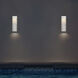 Terrazzo LED 20 inch Brushed Aluminum Outdoor Wall Sconce